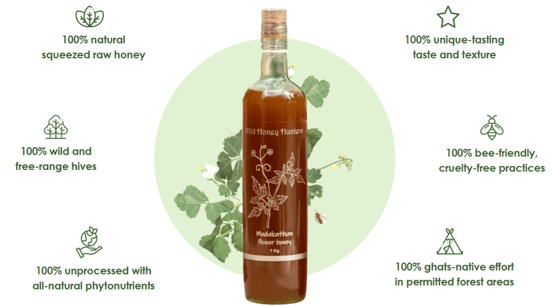 Natural Raw Honey Online 100% Wild -  Balloon Vine | Premium Quality