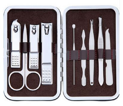 Premium Manicure & Pedicure Kit portable - 15 in 1 set | Emassk Global