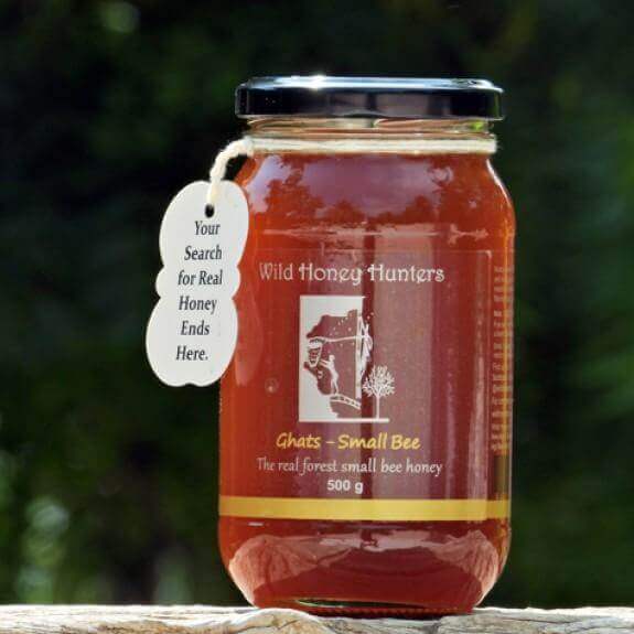 Small Bee Honey - Buy Online 100% Raw Organic Wild Honey  0.5 kg | Emassk Global