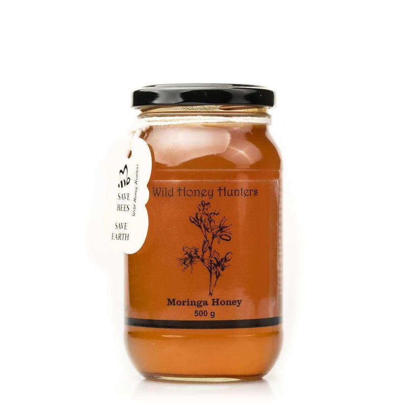 Moringa Honey - Buy Online 100% Raw Organic Wild Honey  0.5 kg | Emassk Global
