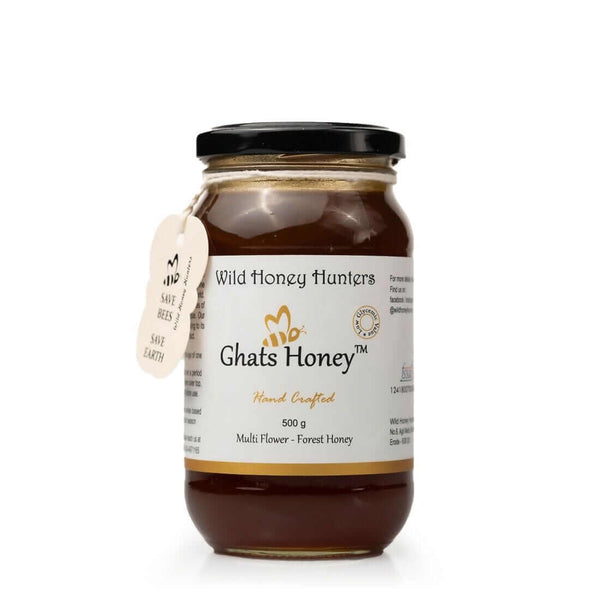 Multi-Floral Honey - Buy Online 100% Raw Organic Wild Honey 0.5 Kg | Emassk Global