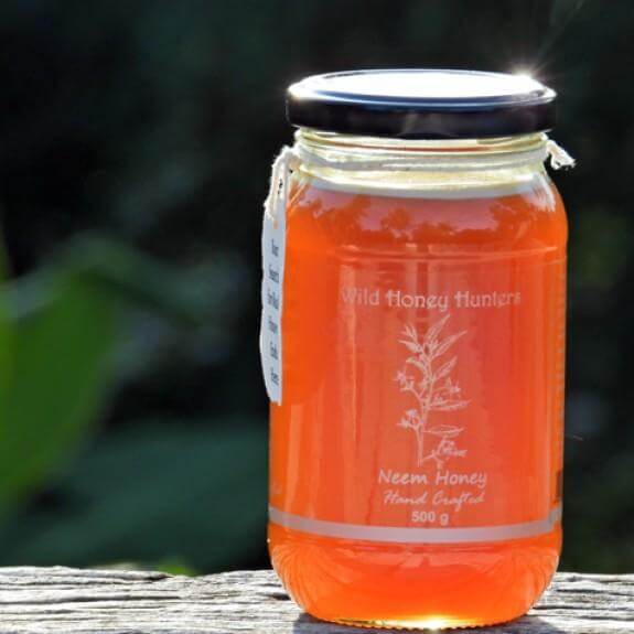 Neem Honey -  Buy Online 100% Raw Organic Wild Honey 0.5 kg | Emassk Global