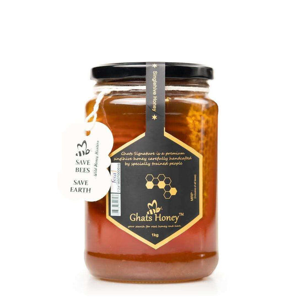 Signature Single Hive Honey - Buy Online 100% Raw Organic Wild Honey 1 Kg | Emassk Global