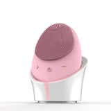 Latest Soft silicone facial cleansing Water Proof Brush - Rose | Emassk Global