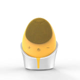 Latest Soft silicone facial cleansing Water Proof Brush - Yellow | Emassk Global