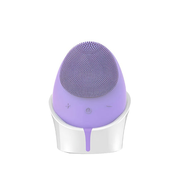 Latest Soft silicone facial cleansing Water Proof Brush - Purple | Emassk Global