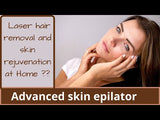 Advanced Epilator Hair Remover Painless Pro Salon for women