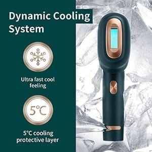 Dynamic Cooling system - Advanced Epilator Hair Remover Pro Salon - EMASSK GLOBAL