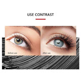 Silky Black Mascara - 4D Silk Fiber Eyelash |EMASSK GLOBAL